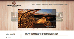 Desktop Screenshot of consolidatedcontracting.com